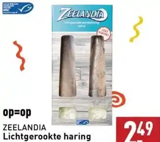 ALDI Zeelandia lichtgerookte haring aanbieding