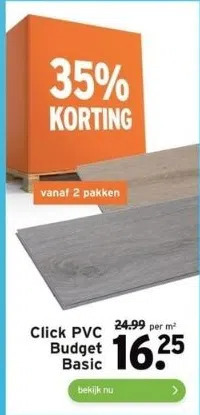 GAMMA Click pvc budget basic aanbieding