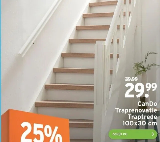 Cando Traprenovatie Traptrede Aanbieding Bij GAMMA