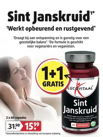 Lucovitaal Sint janskruid aanbieding