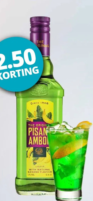 Mitra Pisang ambon bananen likeur aanbieding