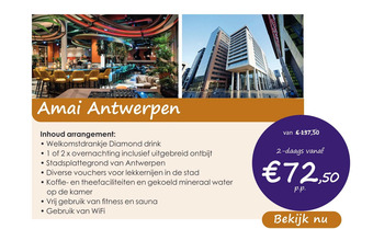 Marrea Hotelarrangementen Amai antwerpen aanbieding