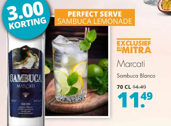 Mitra Marcati sambuca blanco aanbieding