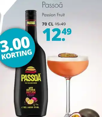 Mitra Passoã passion fruit aanbieding