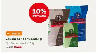 Welkoop Cavom hondenvoeding aanbieding