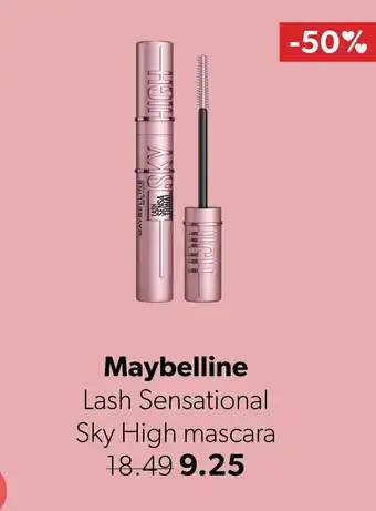 Wehkamp Maybelline lash sensational sky high mascara aanbieding