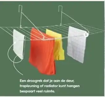 Blokker Hangdroogrek Simia, 12 meter drooglengte aanbieding