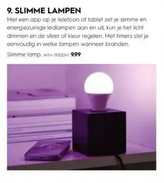 Blokker Slimme lamp Artnr. 0002241 aanbieding