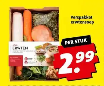 Boni Verspakket erwtensoep aanbieding