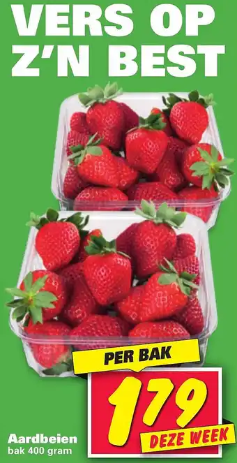 Nettorama Aardbeien 400 gram aanbieding