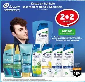 Trekpleister Keuze uit het hele assortiment head & shoulders aanbieding