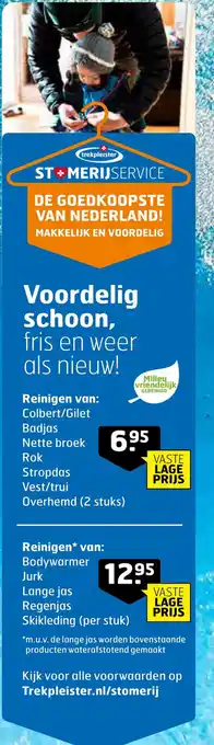 Trekpleister Stomerij aanbieding