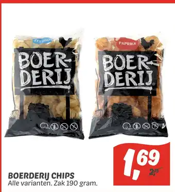 Dekamarkt Boerderii chips aanbieding