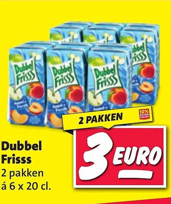 Nettorama Dubbel frisss aanbieding