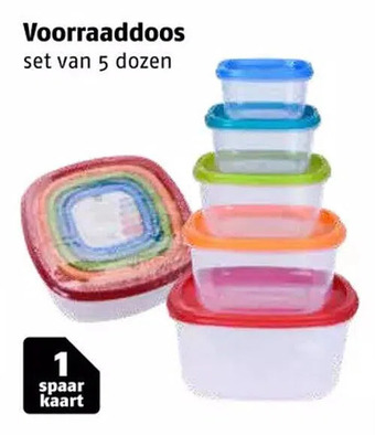 Poiesz Voorraaddoos aanbieding