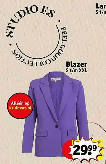 Kruidvat Blazer aanbieding