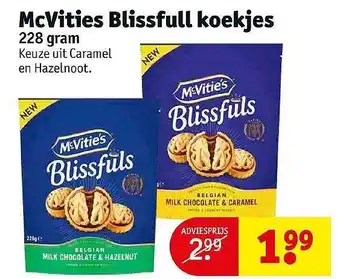 Kruidvat Mcvities blissful koekjes aanbieding