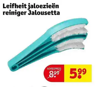 Kruidvat Leifheit jaloezieën reiniger jaloesetta aanbieding