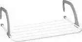 Bol.com Relaxdays hangdroogrek - droogrek hangend - wasrek - radiator - balkon - 3 m drooglengte aanbieding