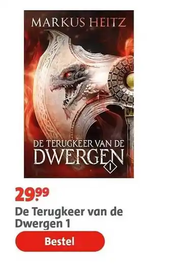 Bruna De terugkeer van de dwergen 1 - markus heitz aanbieding