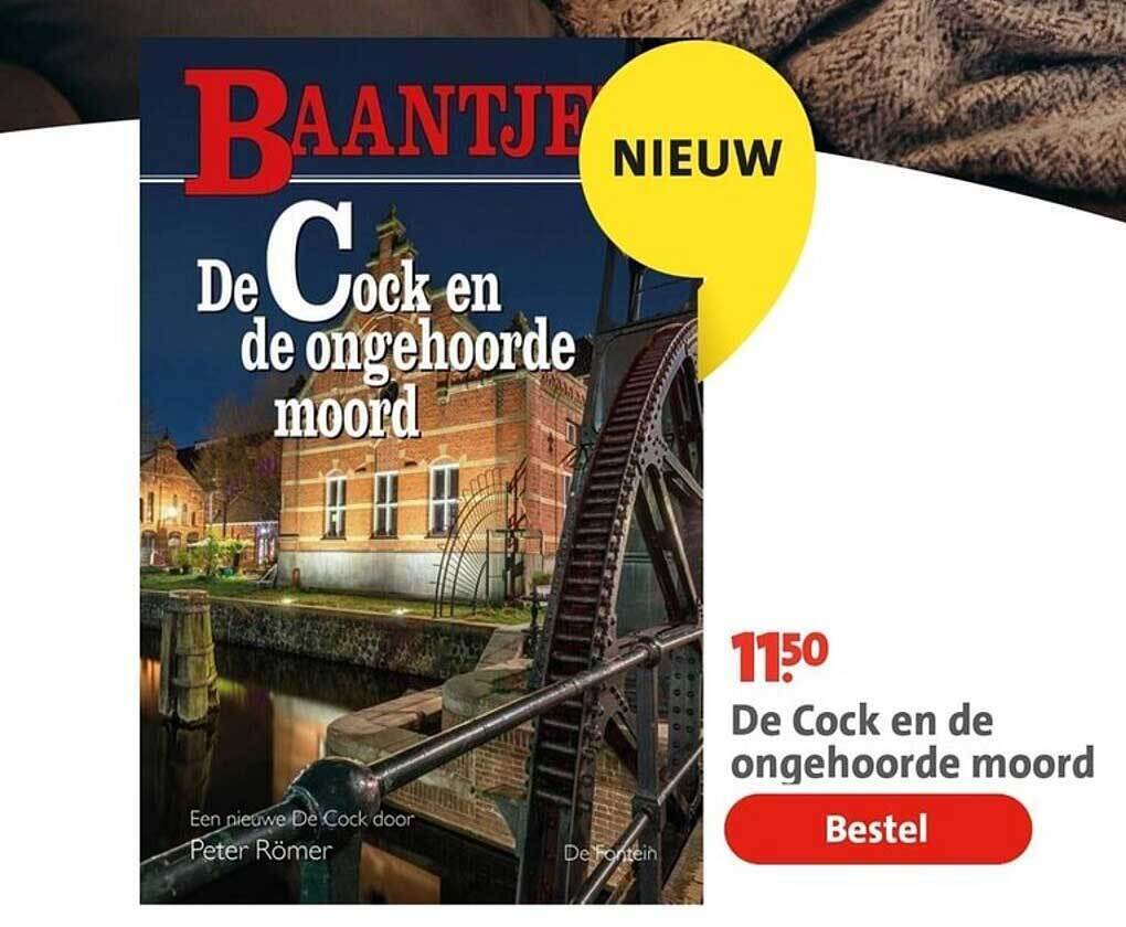 De cock en de ongehoorde moord aanbieding bij Bruna