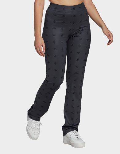 Adidas originals stretchy allover print broek - night grey - dames  aanbieding bij JD Sports