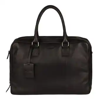 Maes & Hills Burkely antique avery worker 15.6" laptop bag-black aanbieding