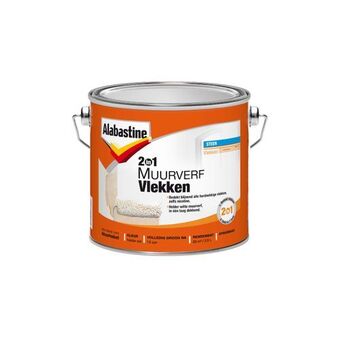 Praxis Alabastine muurverf vlekken 2 in 1 2,5l aanbieding