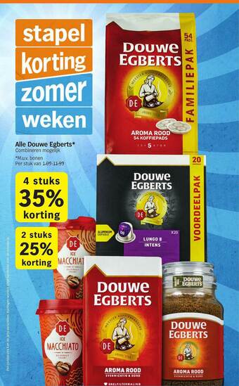 Albert Heijn Alle Douwe Egberts aanbieding