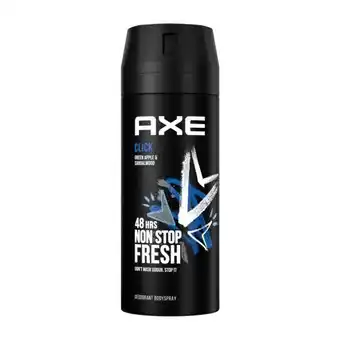 Coop Axe deospray click aanbieding