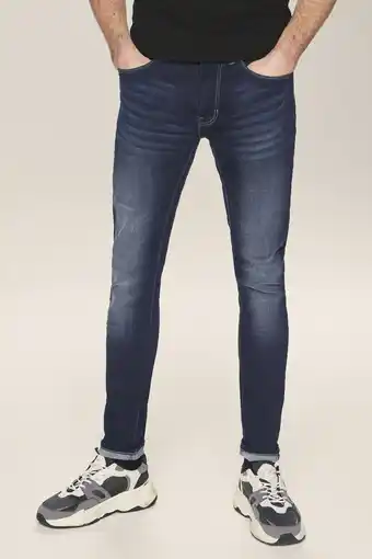 Jeans Centre Chief byron skinny fit dark used blue aanbieding