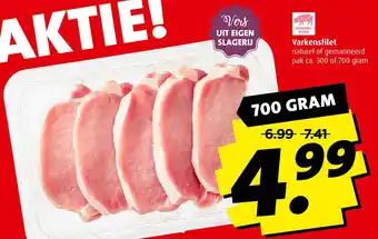 Boni Varkensfilet pak ca, 300 of 700 gram aanbieding