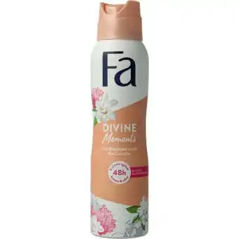 Vitamins Fa deodorant spray divine moments 150 vloeistof aanbieding