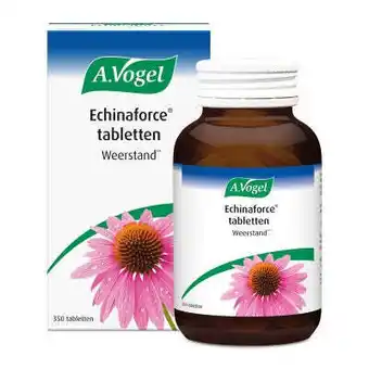 Vitamins A vogel echinaforce 350 tabletten aanbieding