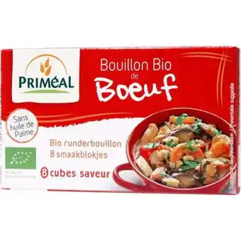 Vitamins Primeal runderbouillon blokjes 10 gram bio 8 overig aanbieding