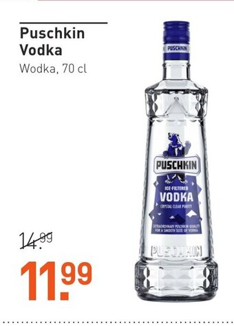 Gall & Gall Puschkin vodka 70cl aanbieding