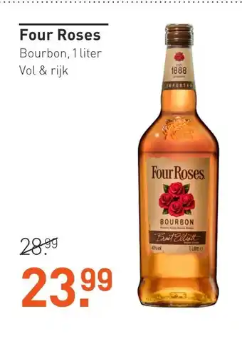 Gall & Gall Four Roses 1 liter aanbieding