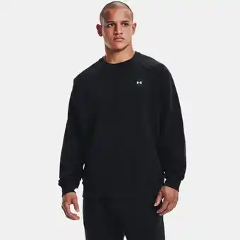 Under Armour Herentrui under armour rival fleece crew zwart / onyx wit s aanbieding