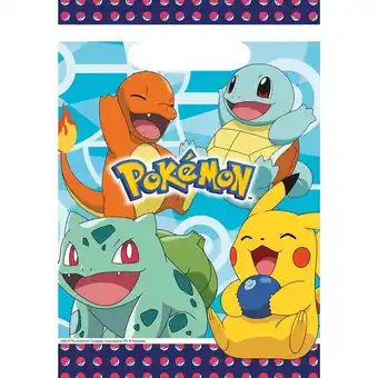 Top1Toys Pokémon uitdeelzakjes 8st aanbieding