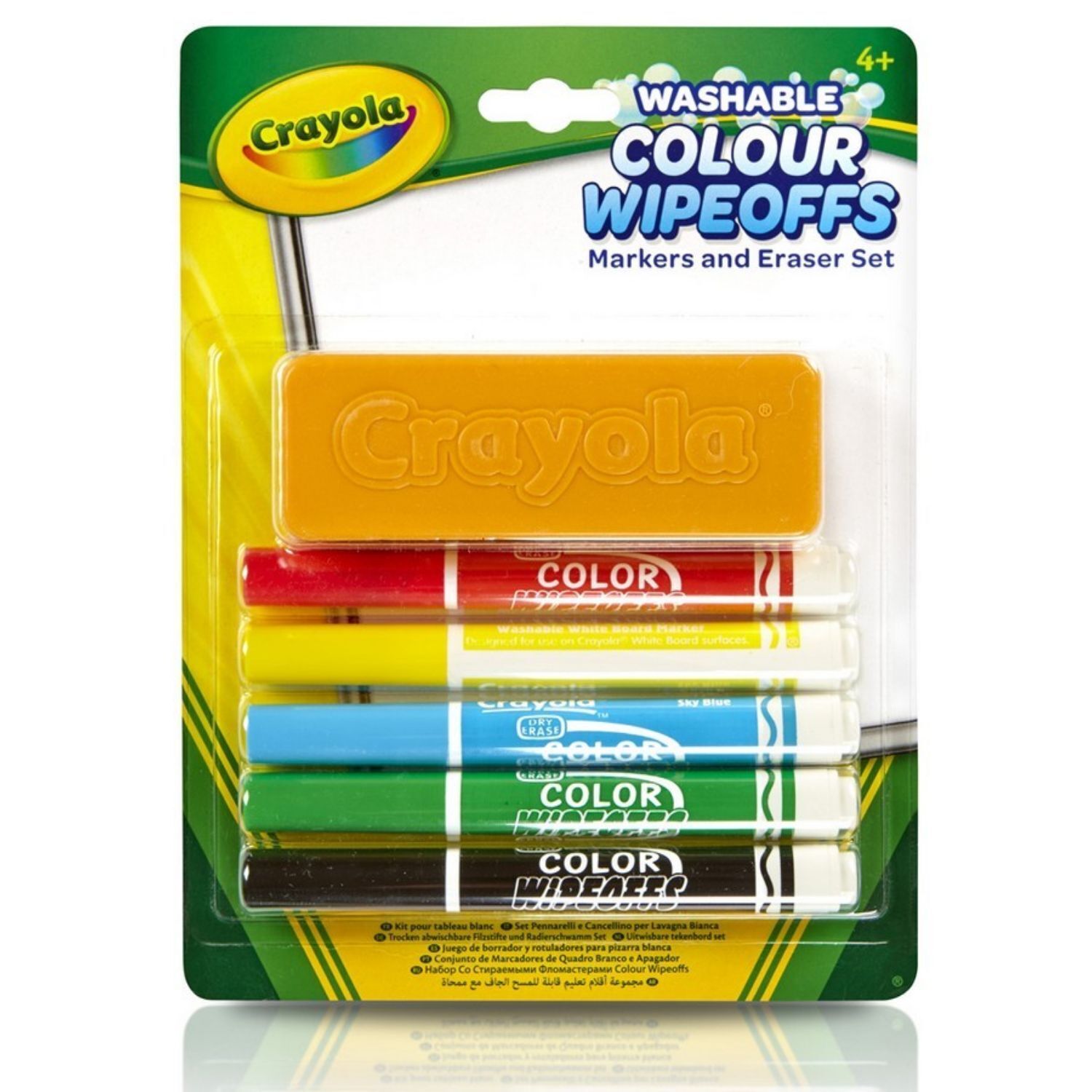 Crayola dry erase board&eraser set aanbieding bij Top1Toys