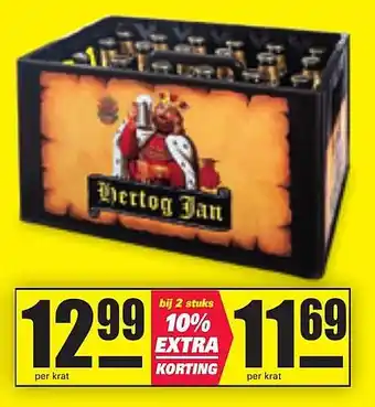 Nettorama hertog jan krat aanbieding