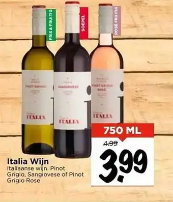 Vomar Voordeelmarkt Italia wijn aanbieding