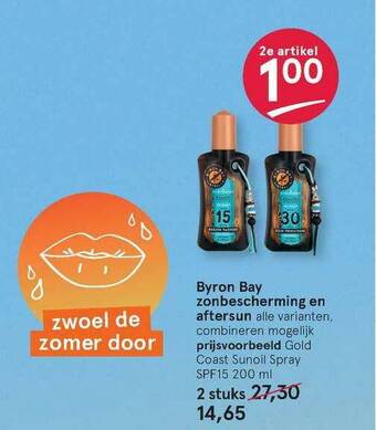 Etos Byron Bay Zonbescherming En Aftersun aanbieding