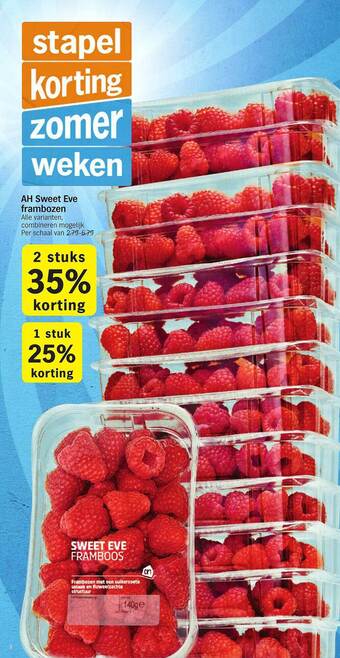 Albert Heijn AH Sweet Eve Frambozenl aanbieding