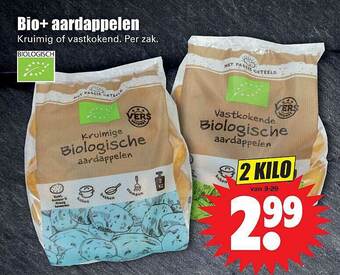 Dirk Bio+ Aardappelen Kruimig Of Vastkokend aanbieding