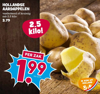Boon`s Markt Hollandse aardappelen aanbieding