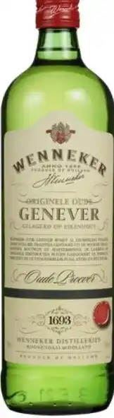 Gall & Gall Wenneker Oude jenever 1 liter aanbieding