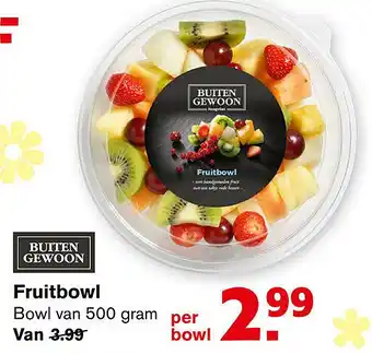 Hoogvliet Fruitbowl 500 gram aanbieding