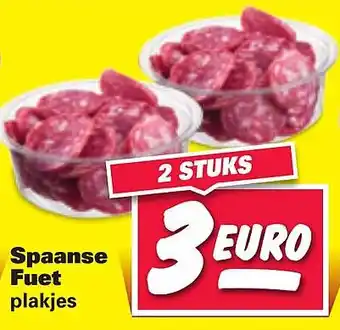 Nettorama Spaanse Fuet aanbieding