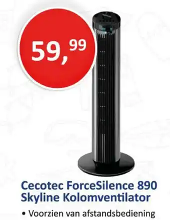 Handyman Cecotec ForceSilence 890 Skyline kolomventilator aanbieding